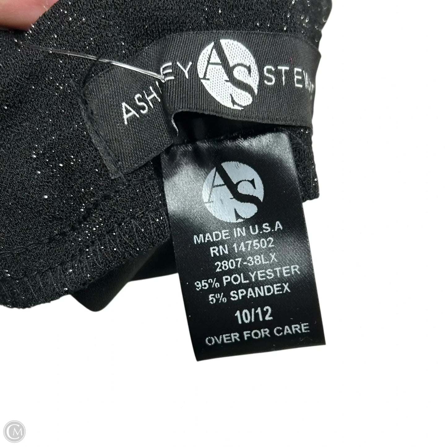 Skirt Set 2pc By Ashley Stewart In Black, Size: M