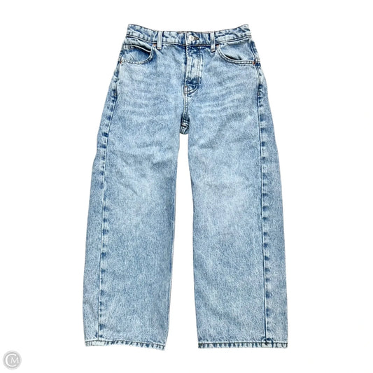 Jeans Wide Leg By We The Free In Blue Denim, Size: 0