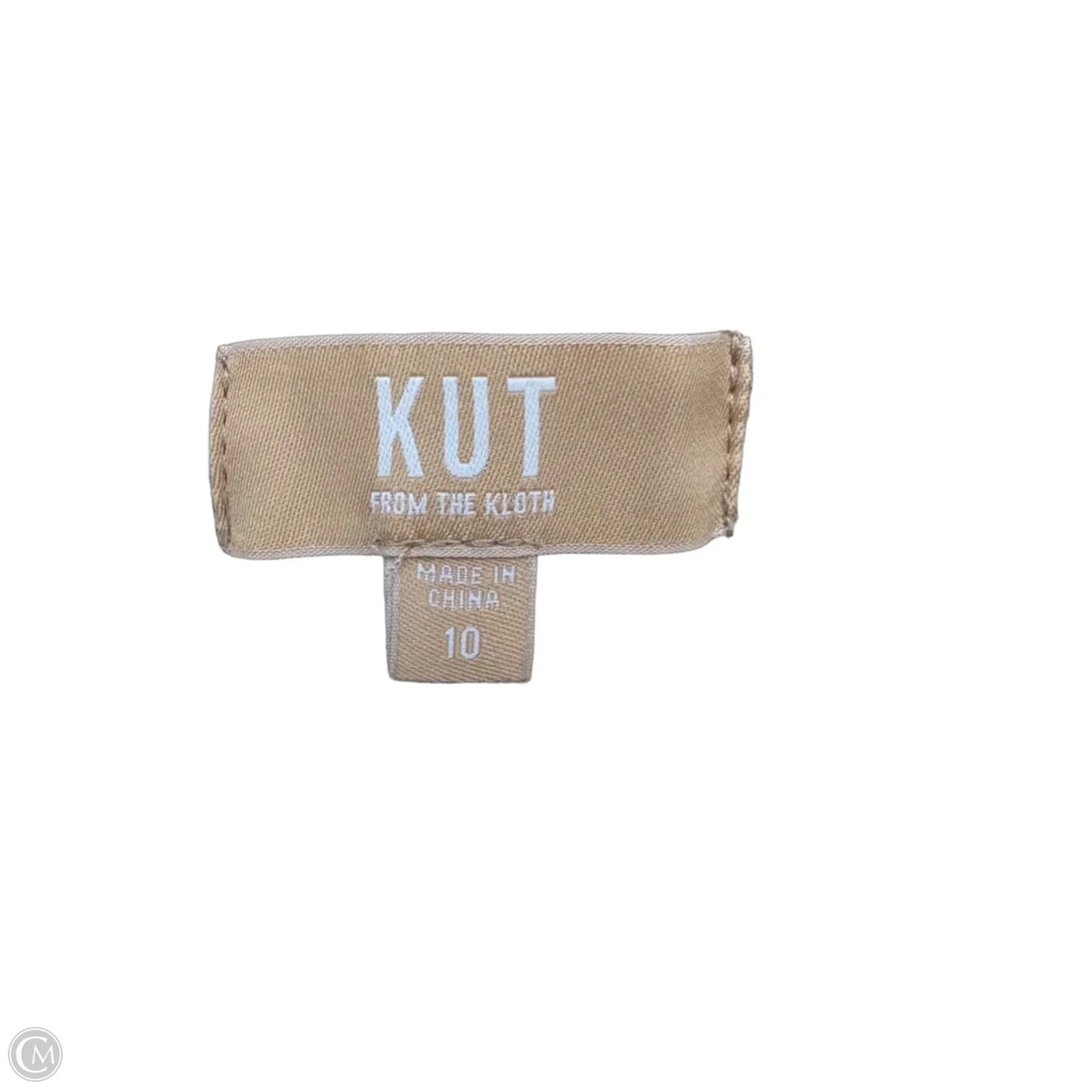 Pants Wide Leg By Kut In Beige, Size: 10