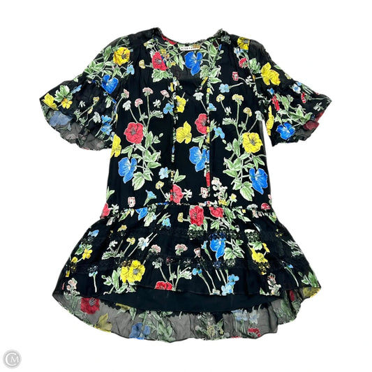 Dress Designer By Alice + Olivia In Floral Print, Size: Xs