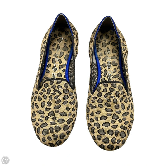 Shoes Flats By Rothys In Leopard Print, Size: 7