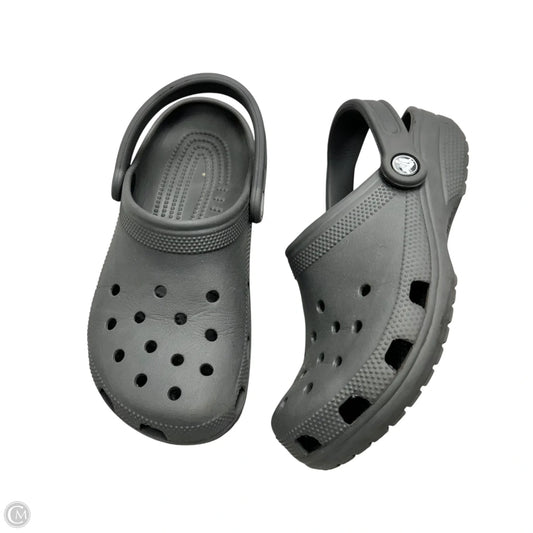 Sandals Sport By Crocs In Grey, Size: 6