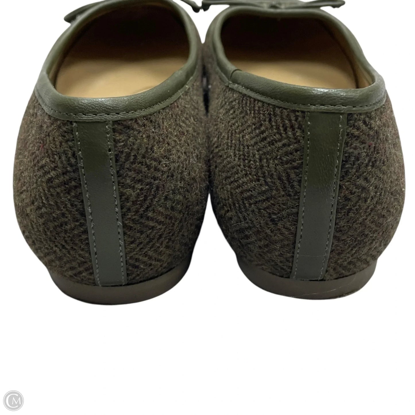 Shoes Flats By Talbots In Green, Size: 8.5