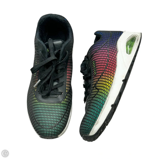 Shoes Athletic By Skechers In Rainbow Print, Size: 8
