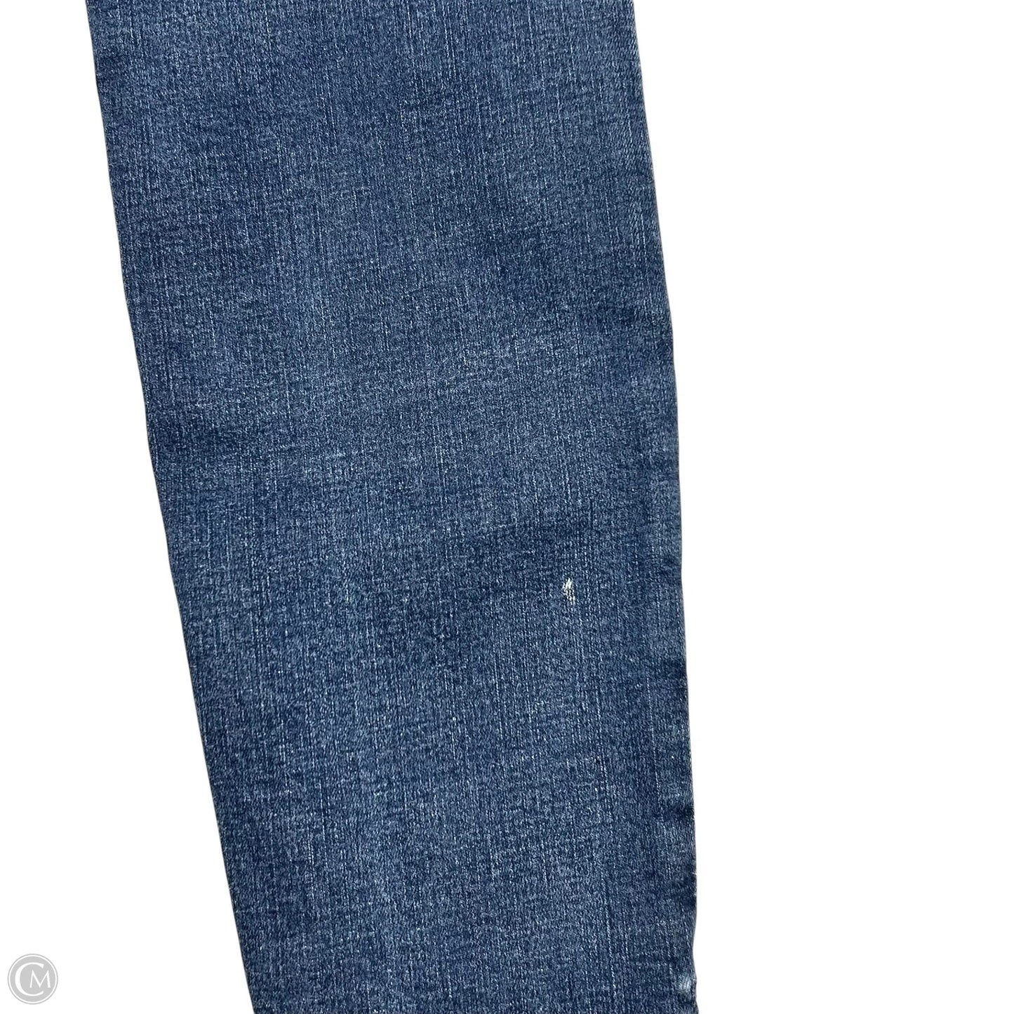Jeans Skinny By Frame In Blue Denim, Size: 12