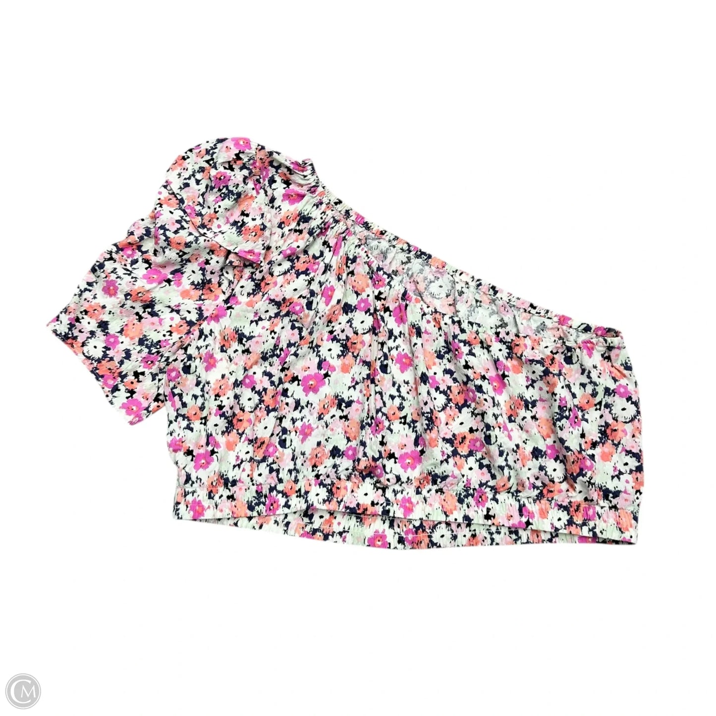 Top Sleeveless By Universal Thread In Pink & White, Size: 2x