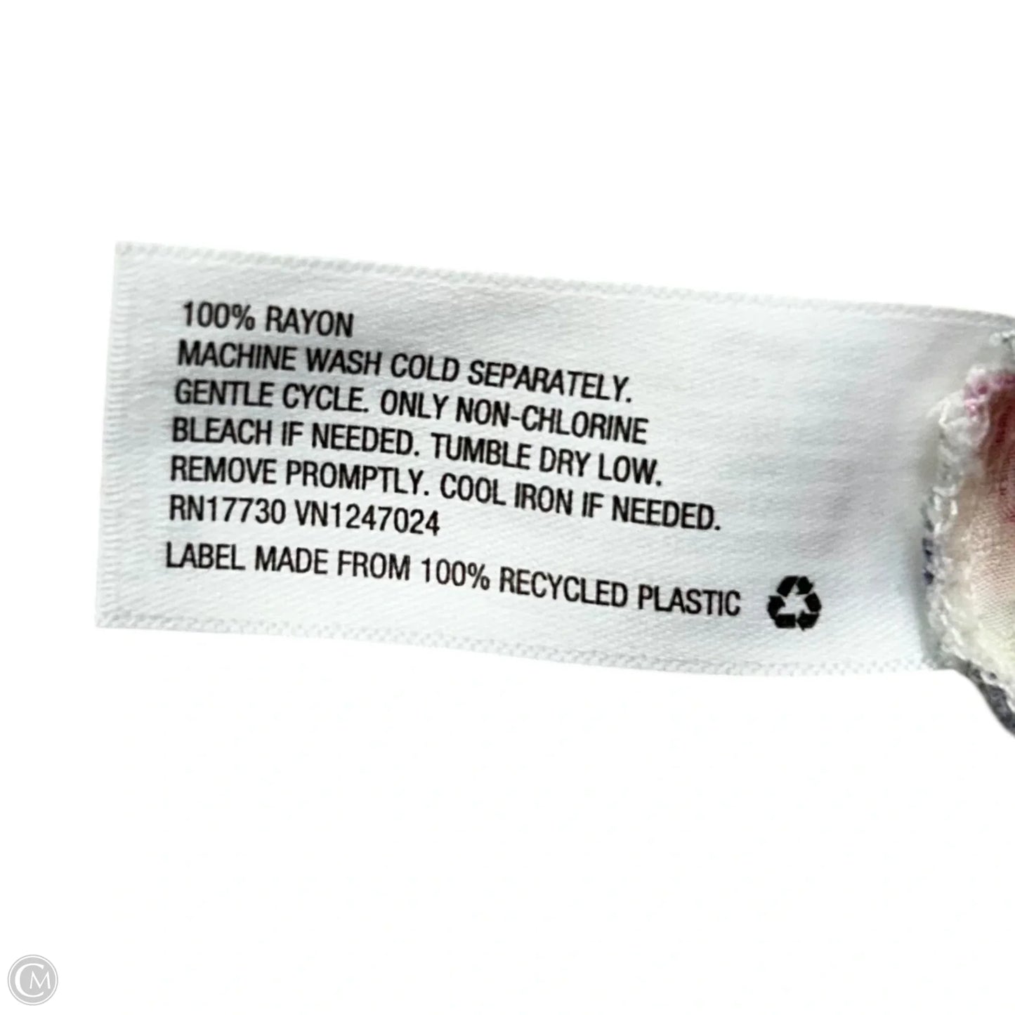 Top Sleeveless By Universal Thread In Pink & White, Size: 2x