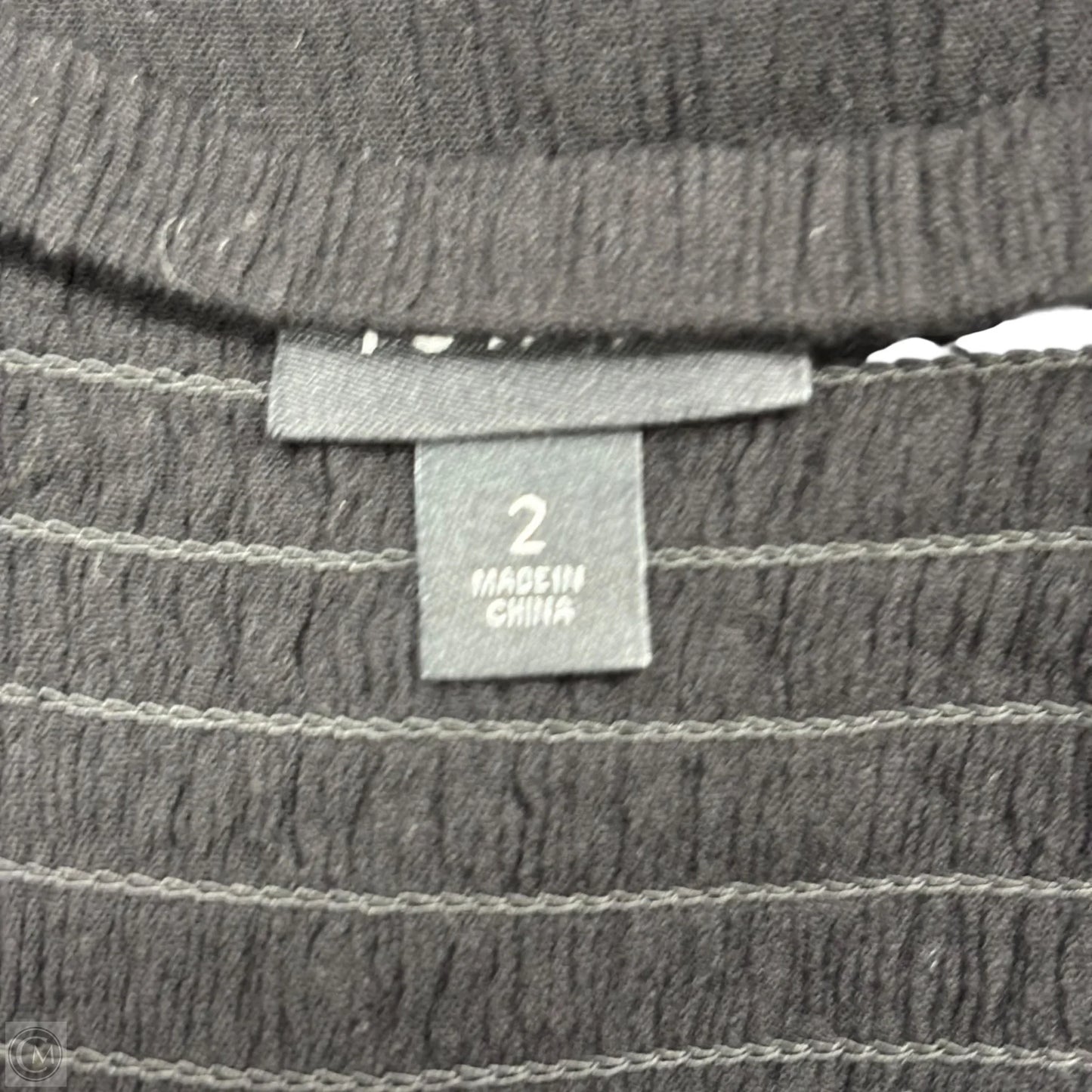 Top Sleeveless By Torrid In Black & White, Size: 2x