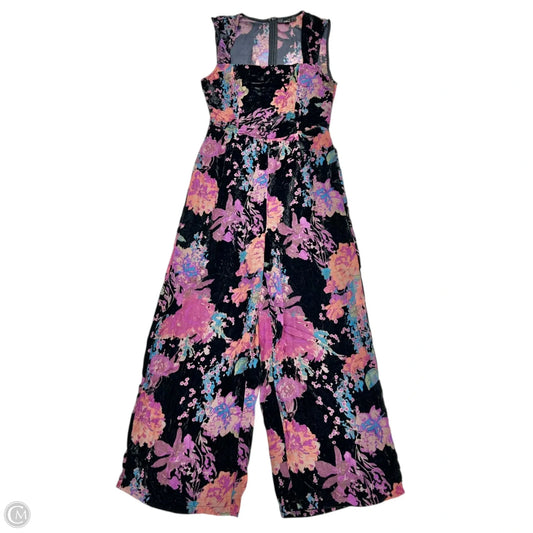 Jumpsuit By Lulus In Black & Purple, Size: S