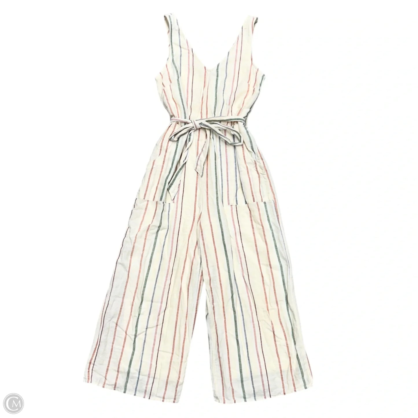 Jumpsuit By American Eagle In Striped Pattern, Size: S