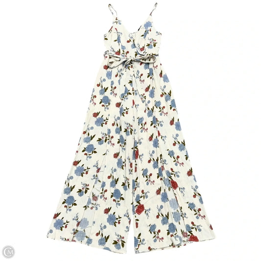 Jumpsuit By American Eagle In Floral Print, Size: Xs
