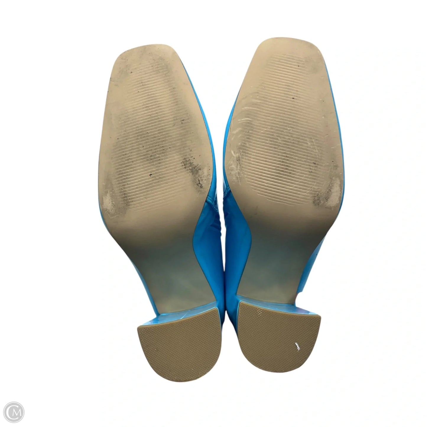 Boots Ankle Heels By Steve Madden In Blue, Size: 8.5