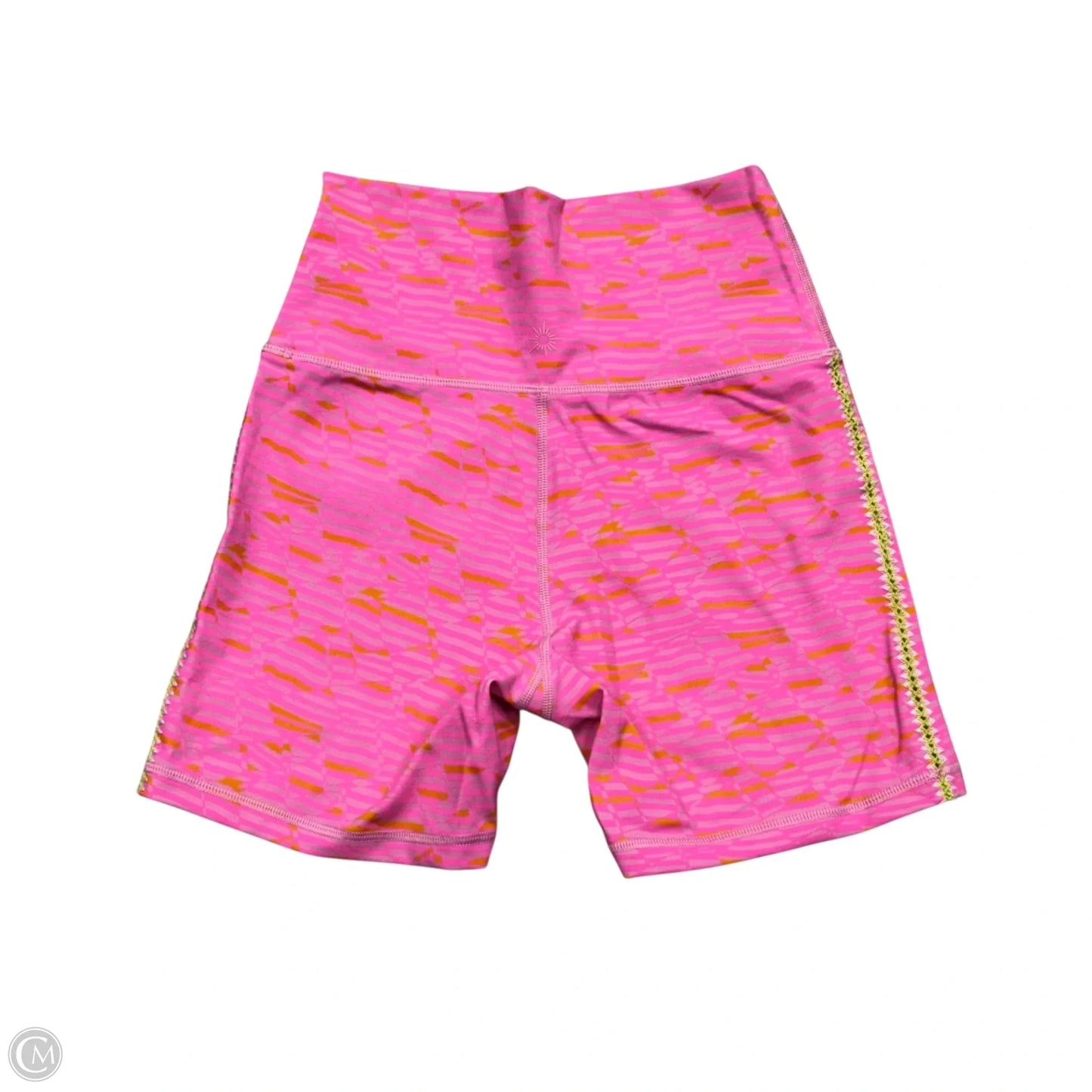 Athletic Shorts By Aerie In Orange & Pink, Size: M