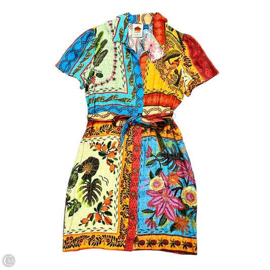 Dress Casual Short By Farm Rio In Multi-colored, Size: Xs