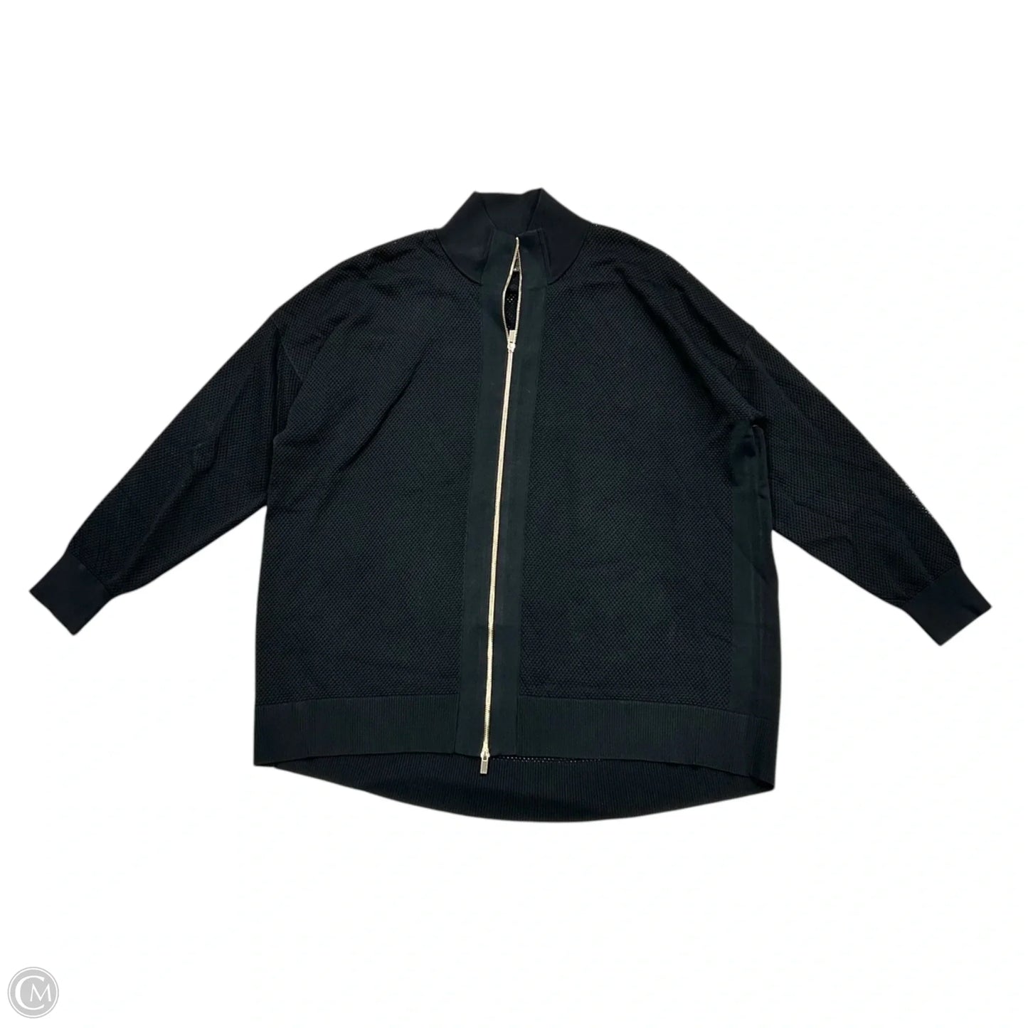 Jacket Shirt By Alexa In Black, Size: 4x