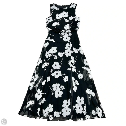 Dress Designer By Karl Lagerfeld In Black & White, Size: Xs