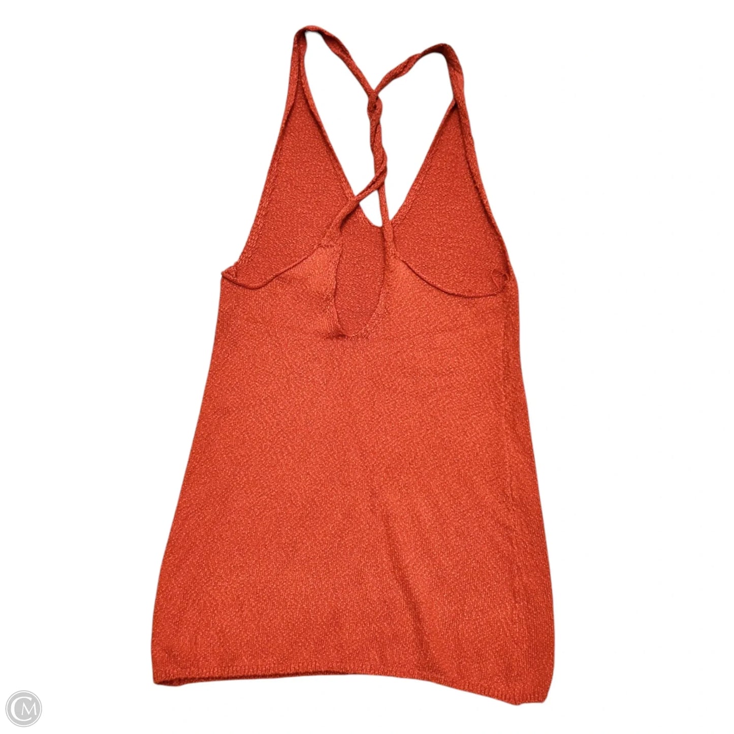 Top Sleeveless By Free People In Orange, Size: S