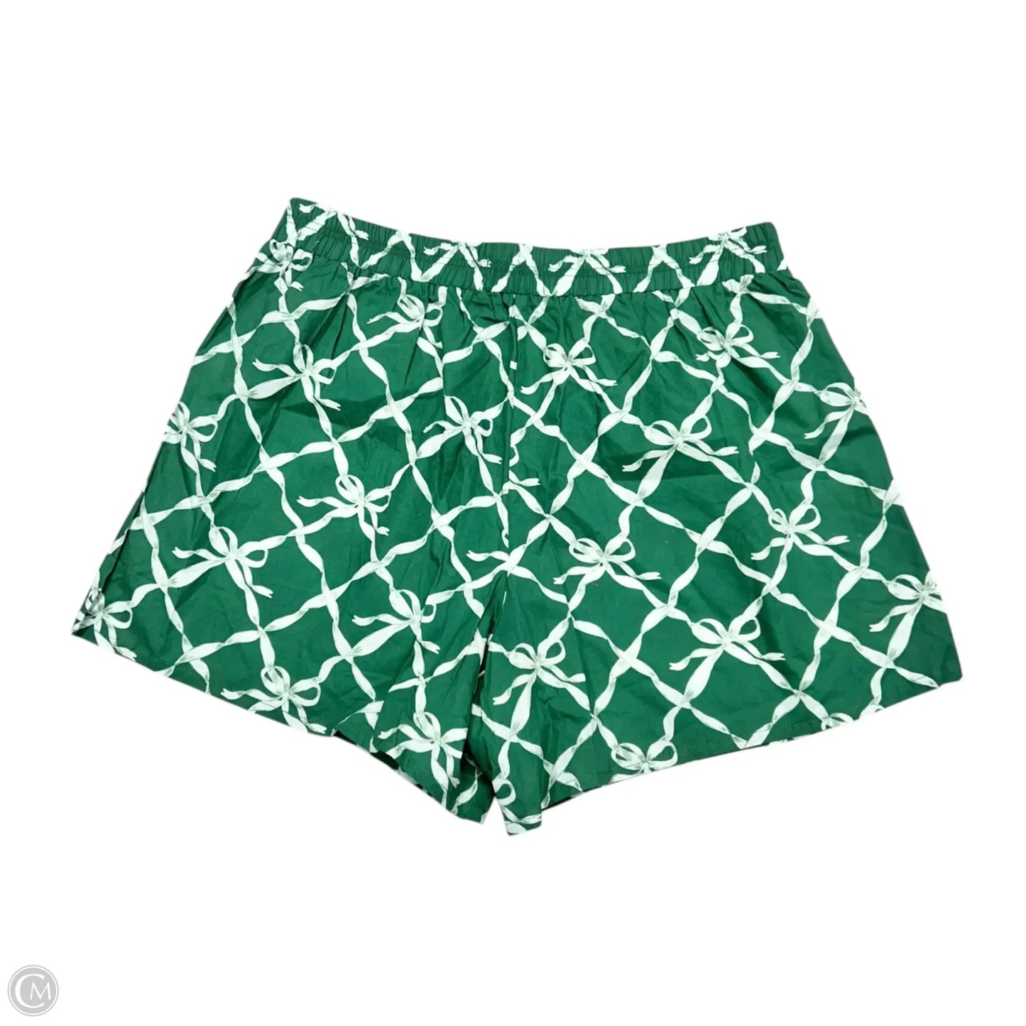 Shorts By In My Sundays In Green, Size: L