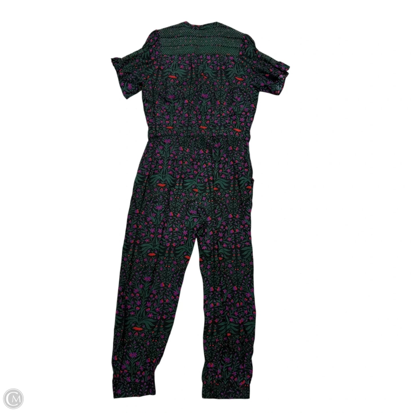 Jumpsuit By Roller Rabbit In Black & Green, Size: S
