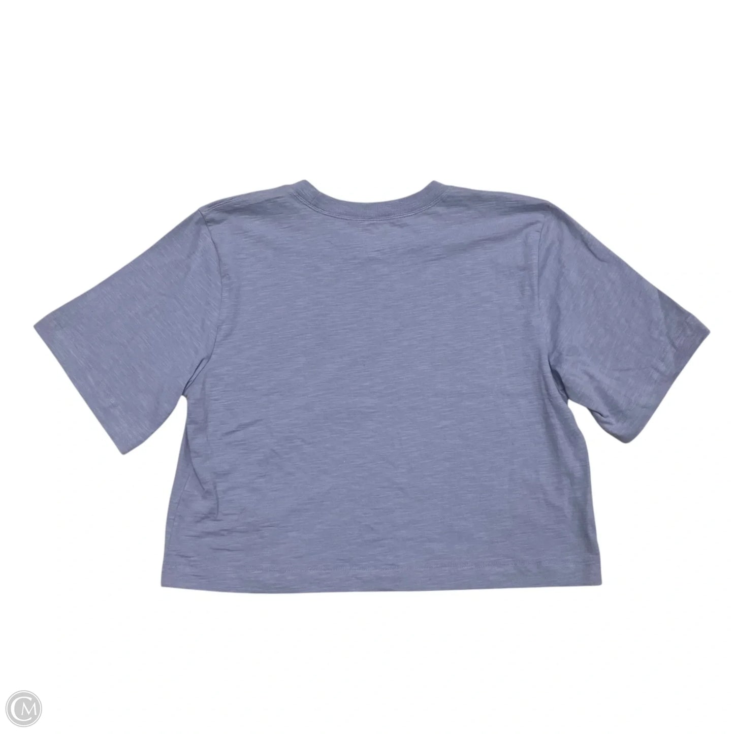 Top Short Sleeve Basic By Maeve In Purple, Size: L