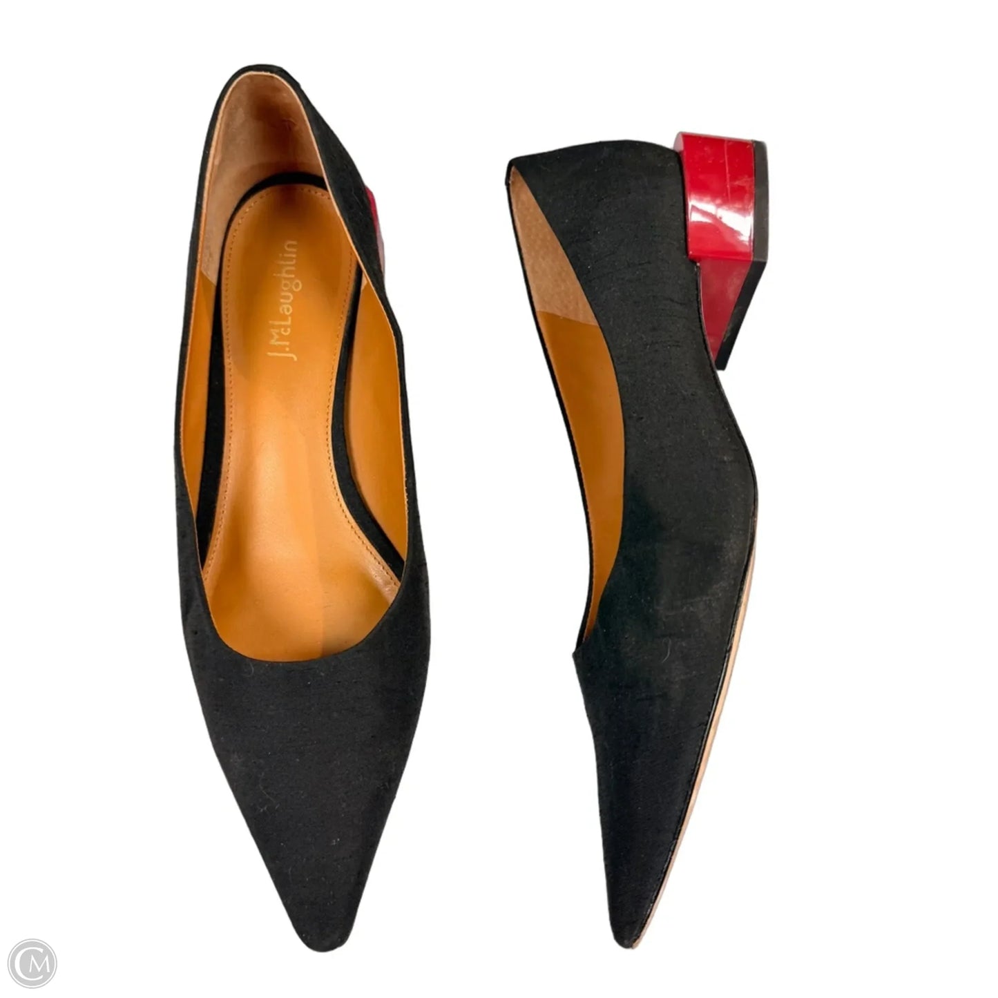 Shoes Heels Block By J Mclaughlin In Black & Red, Size: 8