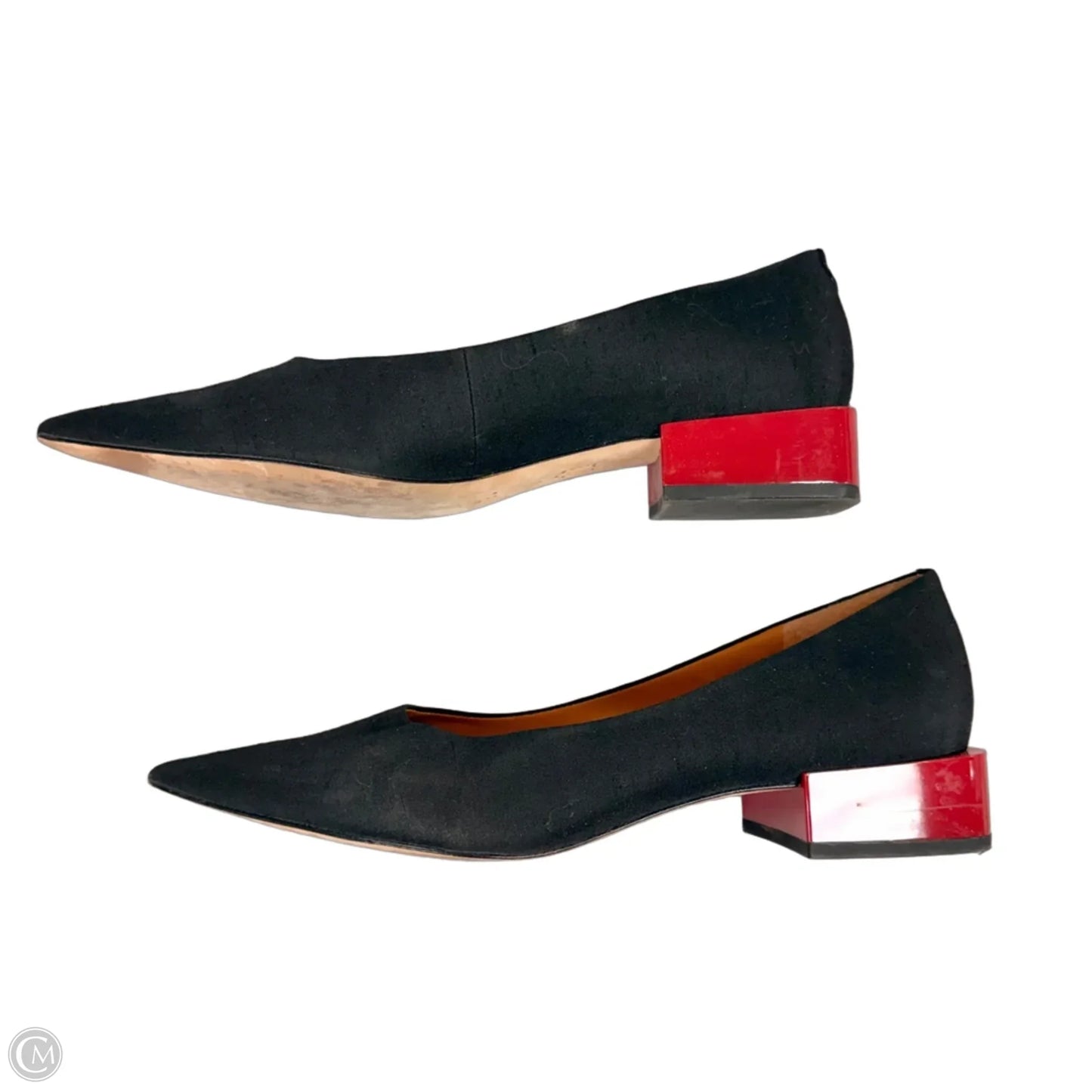 Shoes Heels Block By J Mclaughlin In Black & Red, Size: 8