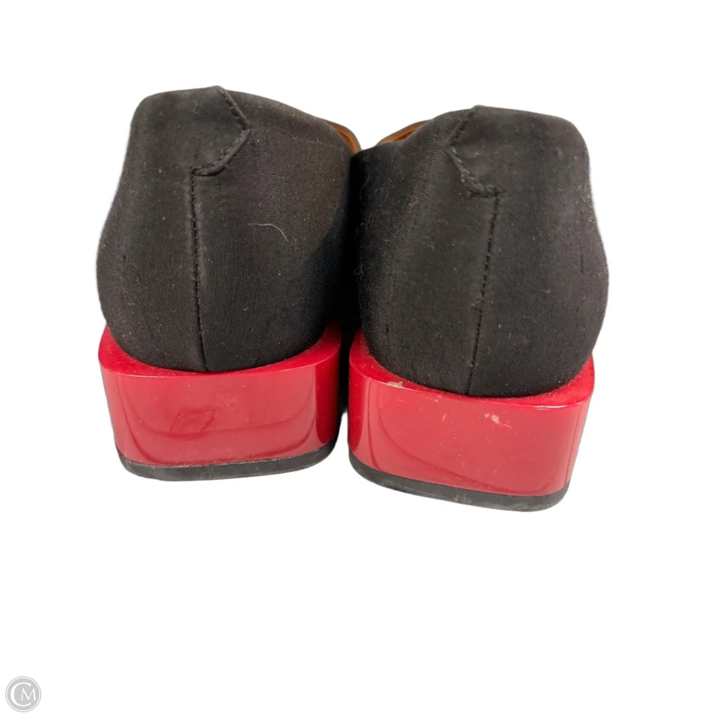 Shoes Heels Block By J Mclaughlin In Black & Red, Size: 8