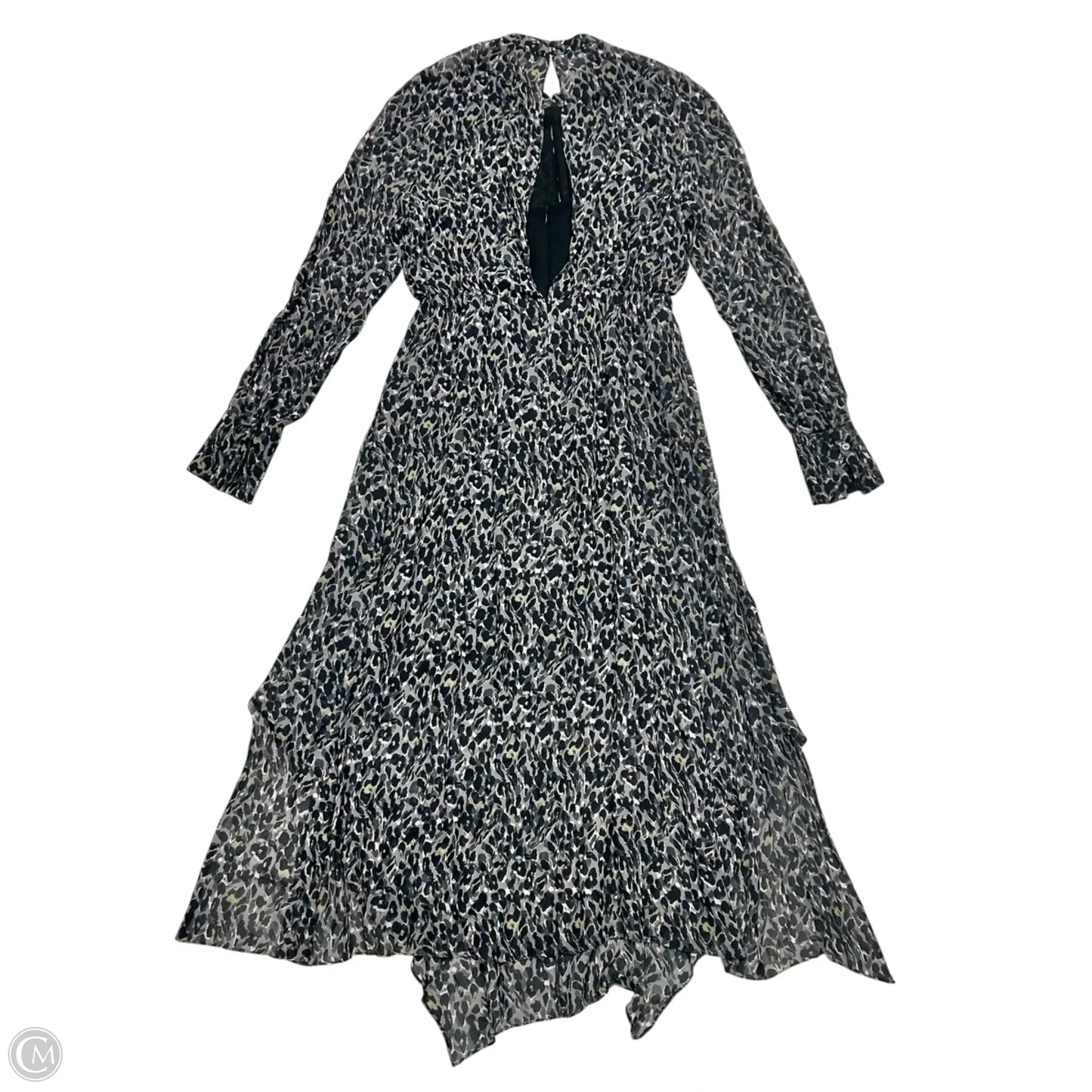 Dress Designer By All Saints In Black & Grey, Size: M