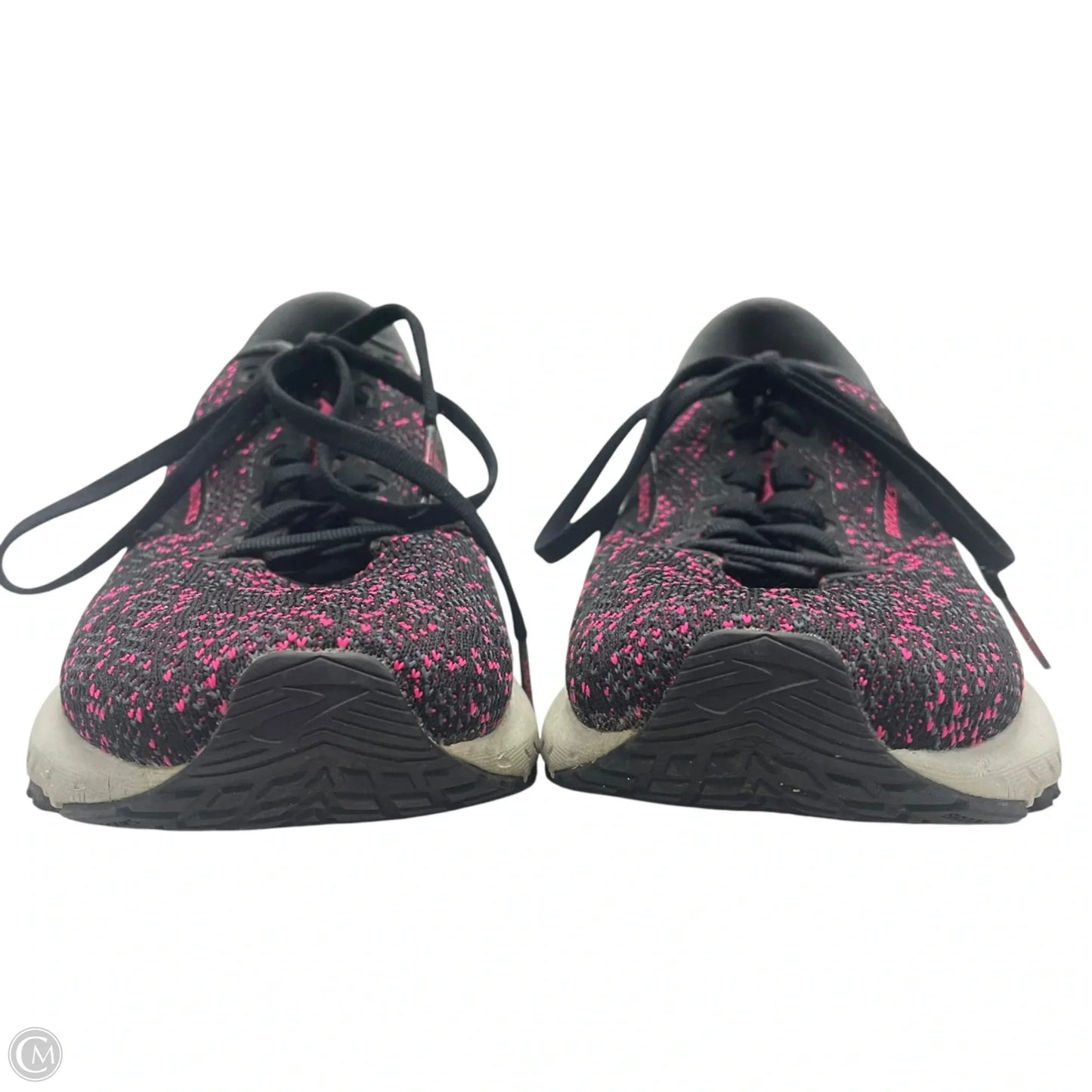 Shoes Athletic By Brooks In Black & Pink, Size: 8