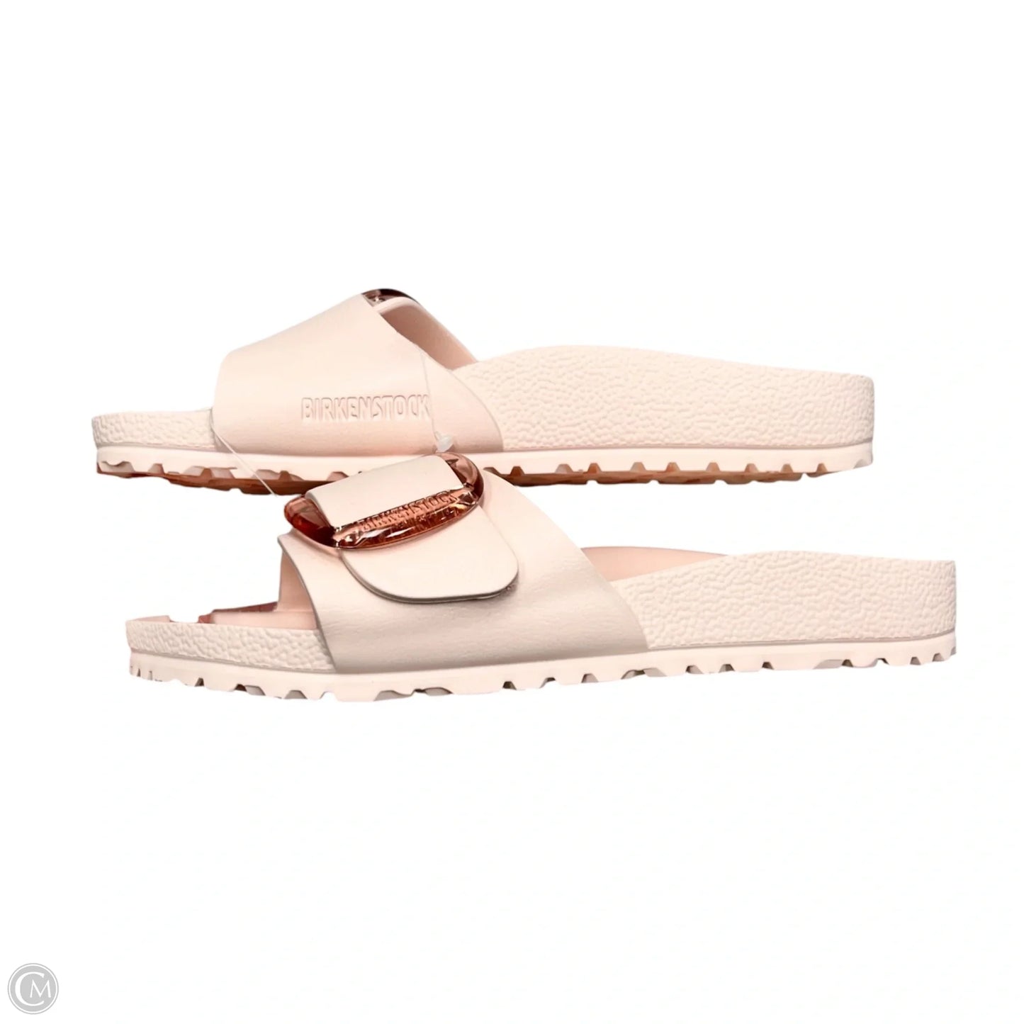 Sandals Flats By Birkenstock In Pink, Size: 9