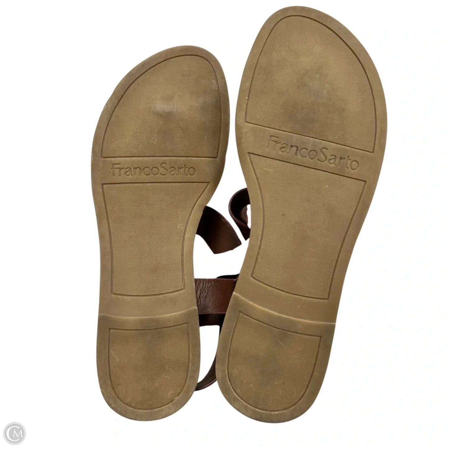 Sandals Flats By Franco Sarto In Brown, Size: 7.5