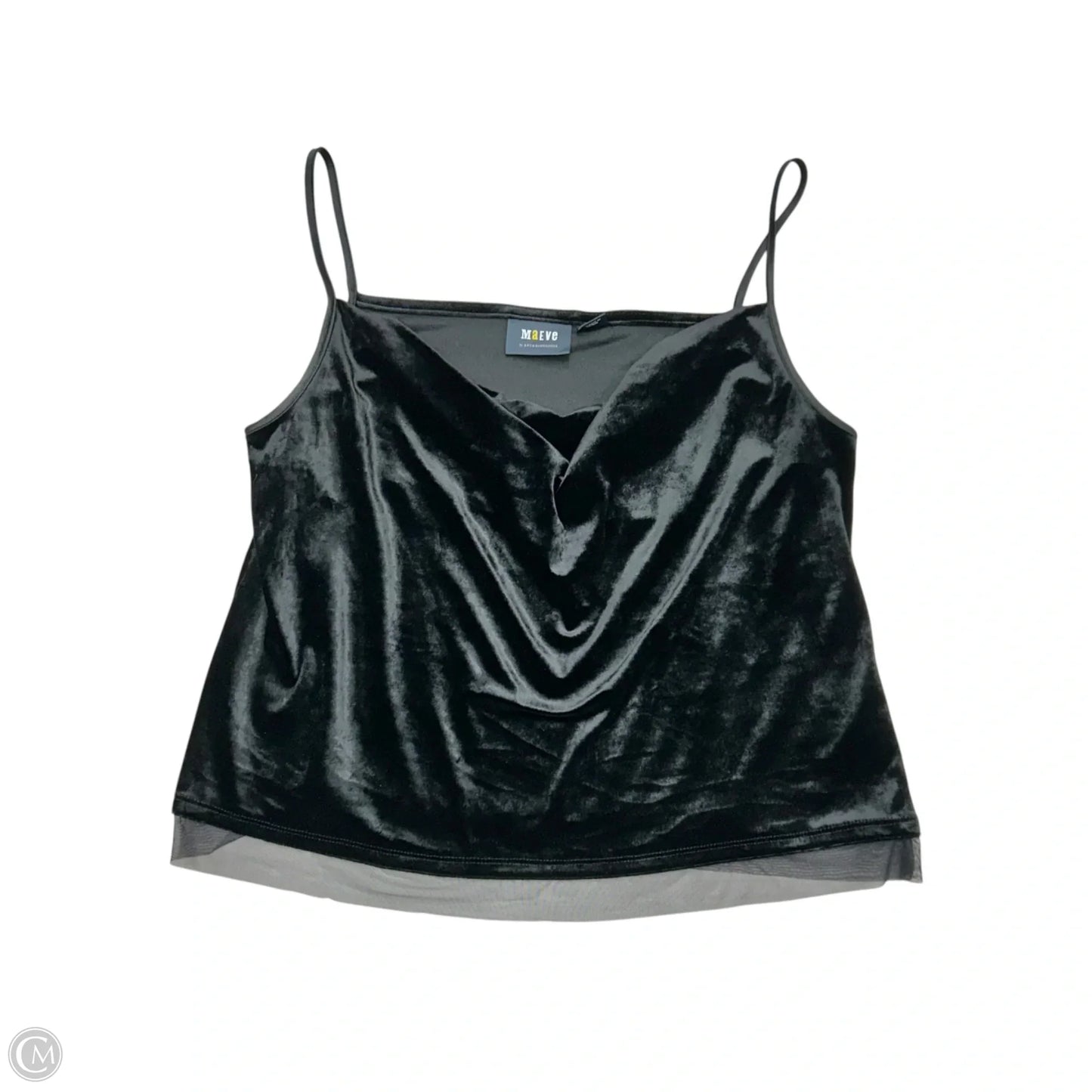 Top Sleeveless By Maeve In Black, Size: L