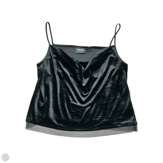 Top Sleeveless By Maeve In Black, Size: L