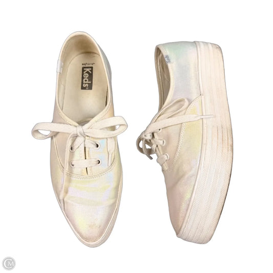 Shoes Sneakers Platform By Keds In White, Size: 8