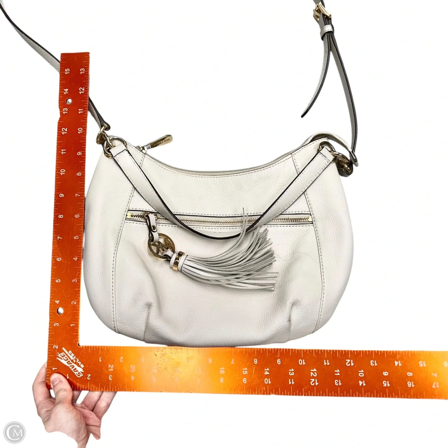 Crossbody Designer By Michael Kors, Size: Medium