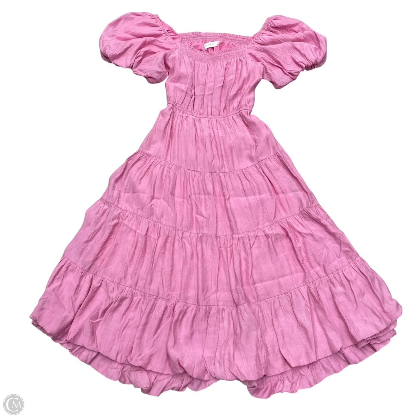 Dress Casual Maxi By Floret Studios In Pink, Size: M