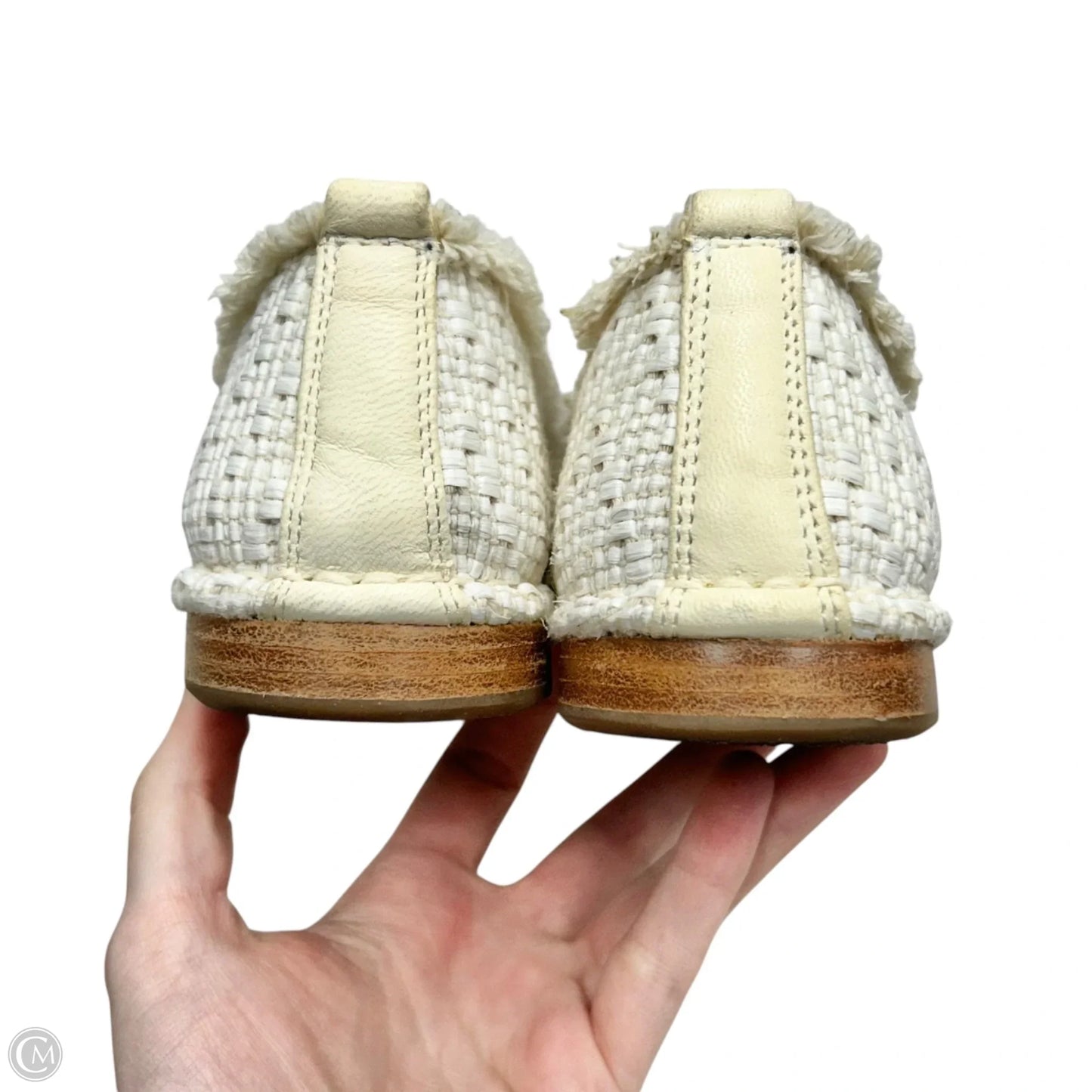Shoes Designer By Frye In Cream, Size: 6