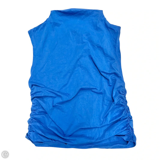 Top Sleeveless By Maeve In Blue, Size: L