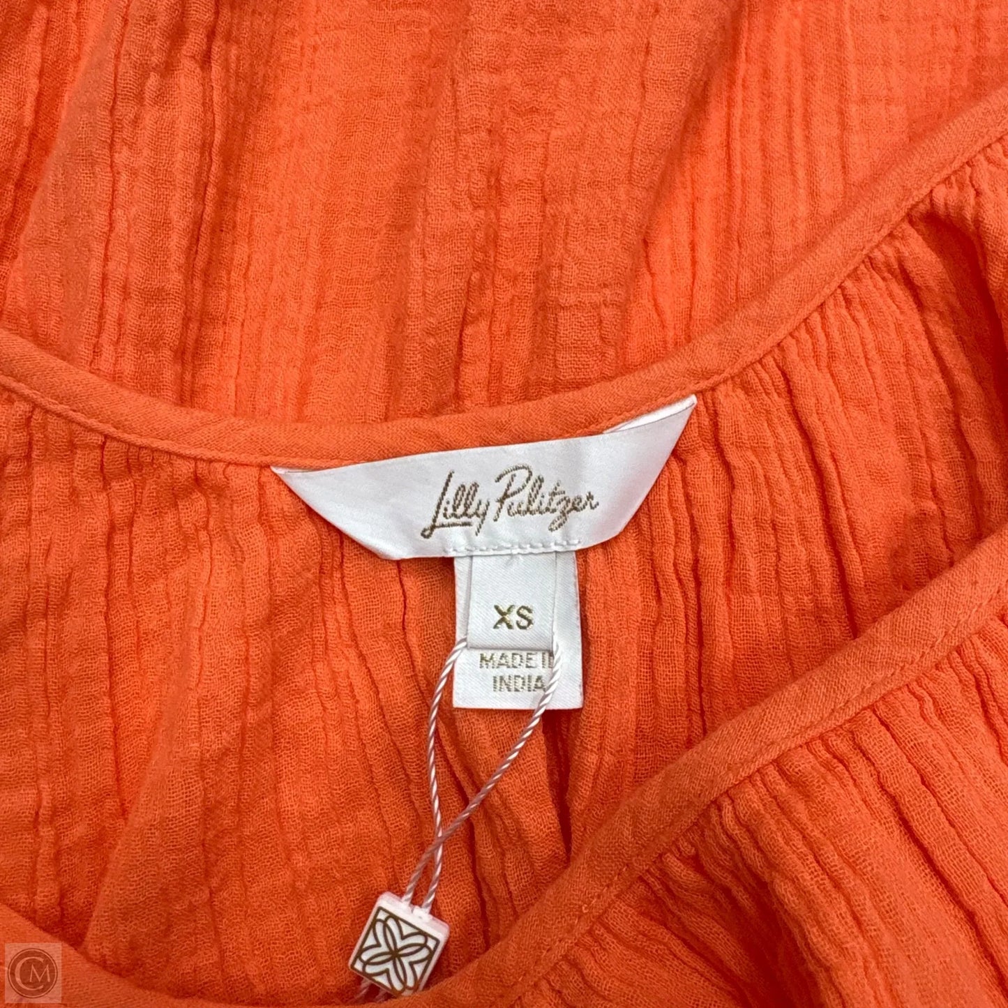 Dress Designer By Lilly Pulitzer In Orange, Size: Xs