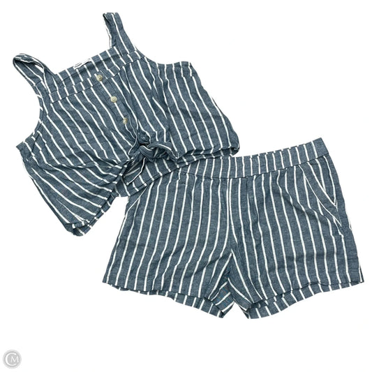 Shorts Set By Sonoma In Blue & White, Size: Xl