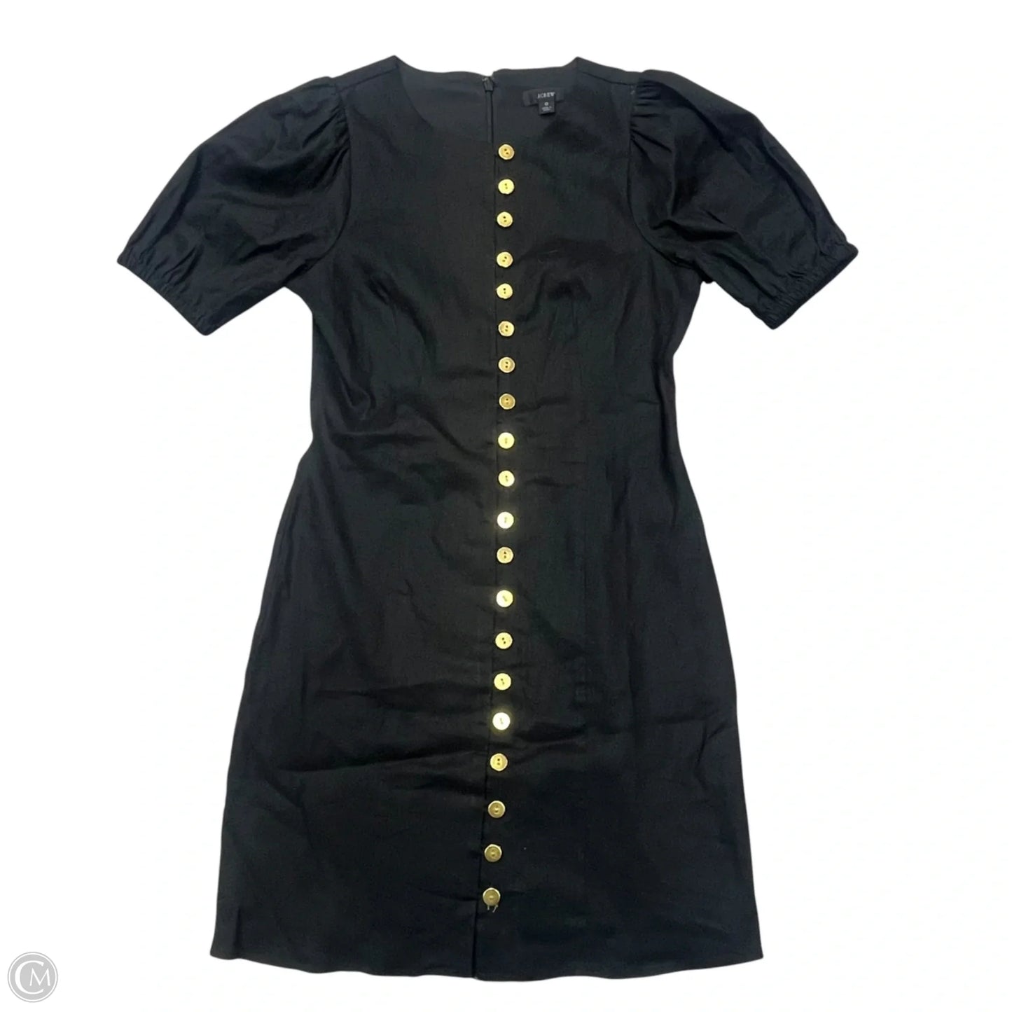 Dress Casual Midi By J. Crew In Black Denim, Size: Xs