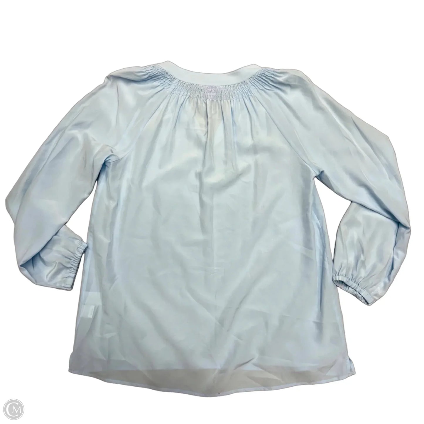 Top Long Sleeve Designer By Lilly Pulitzer In Blue, Size: M