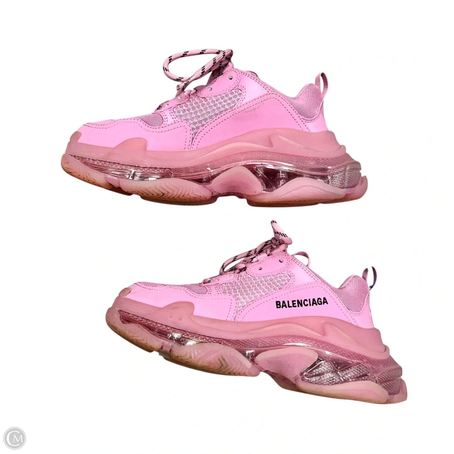 Shoes Luxury Designer By Balenciaga In Pink, Size: 7