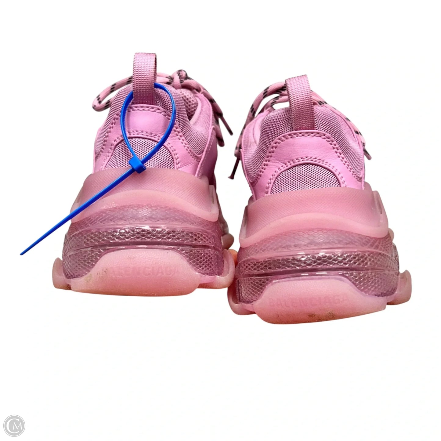Shoes Luxury Designer By Balenciaga In Pink, Size: 7