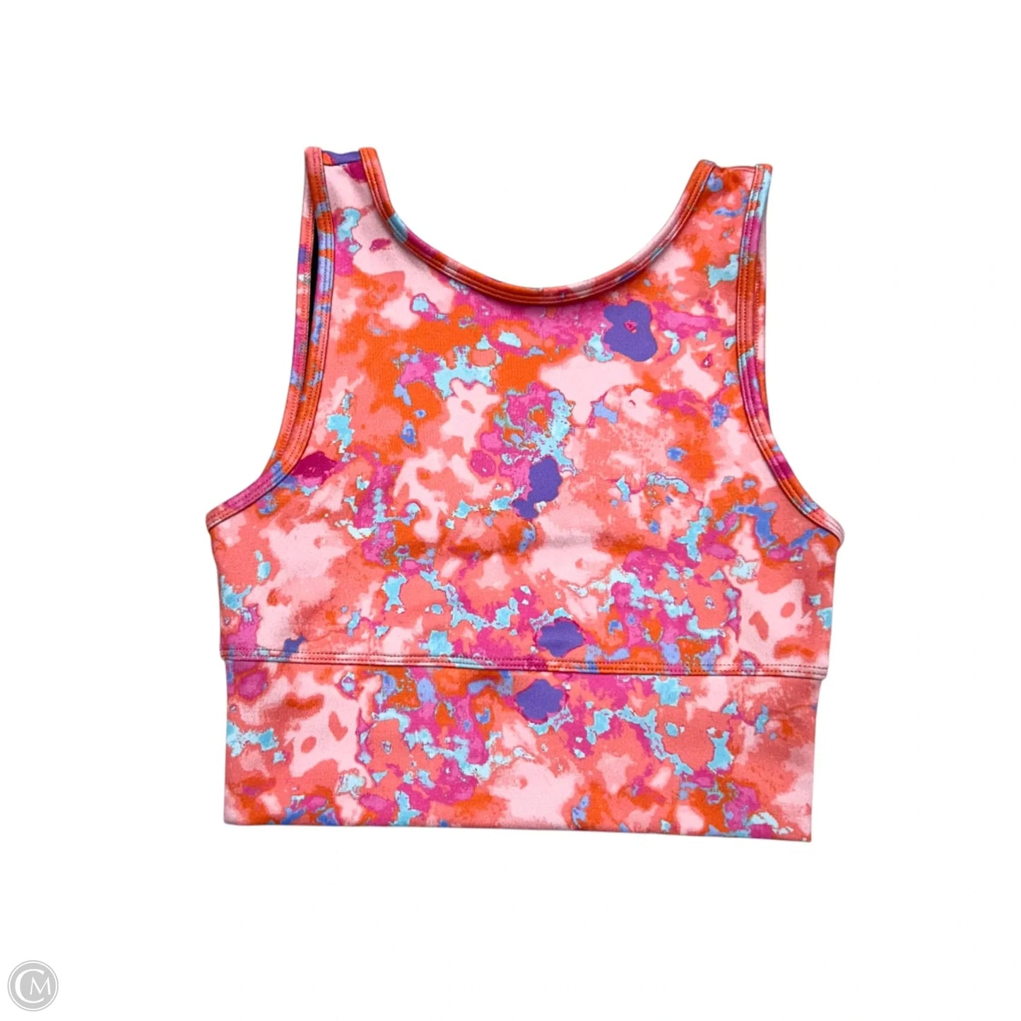 Athletic Bra By Daily Practice By Anthropologie In Orange & Pink, Size: Xs