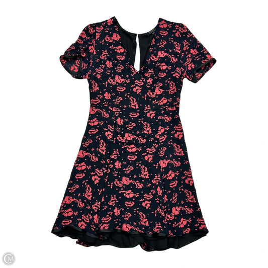 Dress Designer By All Saints In Black & Red, Size: S