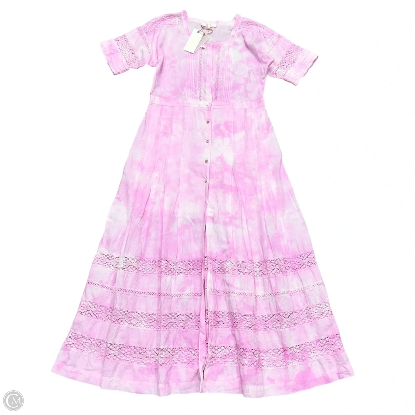 Dress Casual Maxi By Loveshackfancy In Pink, Size: L