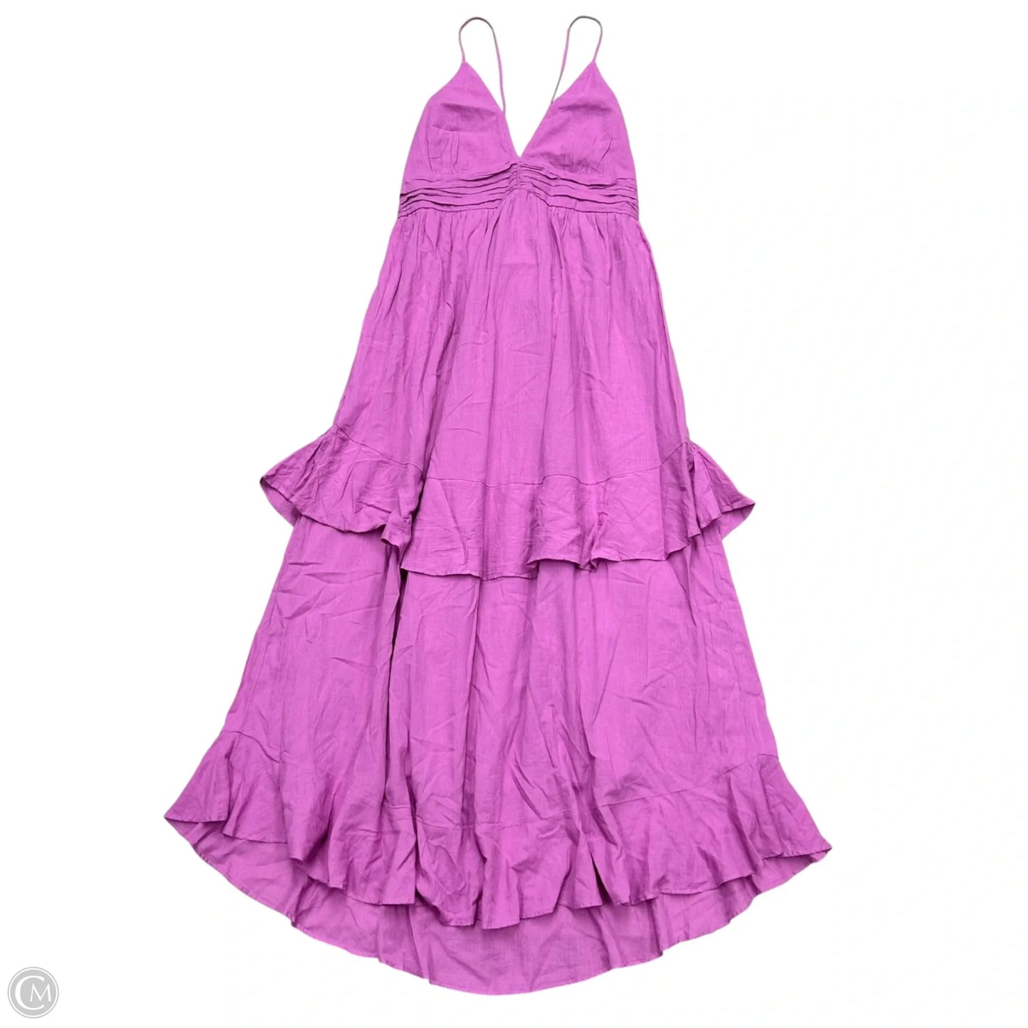 Dress Casual Maxi By Abercrombie And Fitch In Purple, Size: Lt