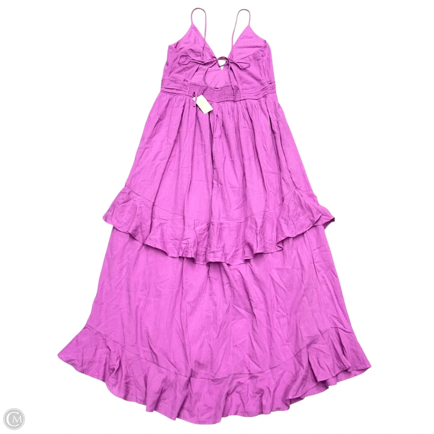 Dress Casual Maxi By Abercrombie And Fitch In Purple, Size: Lt