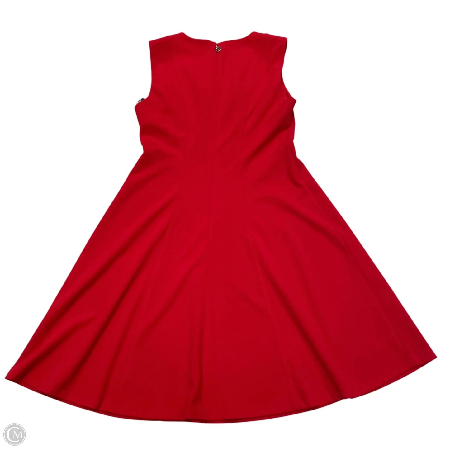 Dress Work By Tommy Hilfiger In Red, Size: L